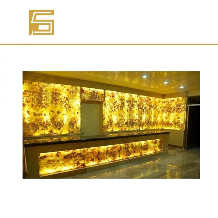 New Design Led Marble Table Lumi Stone Solar Panal